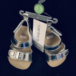 Carters_Baby Girl SandalsNWT_0-3Mnths